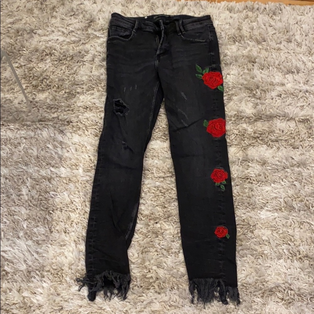 Distressed Zara Jeans